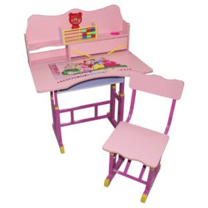 escritorio rosa