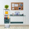 Escritorio para computadora azul
