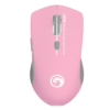 Kit De Teclado Y Mouse Gamer Marvo Cm418 Inglés Us De Color Rosa